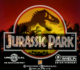 Jurassic Park - SFC - Nintendo Super Famicom - Titles