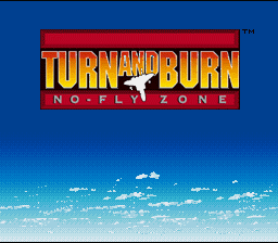 Turn and Burn: No-Fly Zone - SFC - Nintendo Super Famicom - Titles