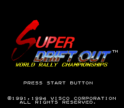Super Drift Out - SFC - Nintendo Super Famicom - Titles