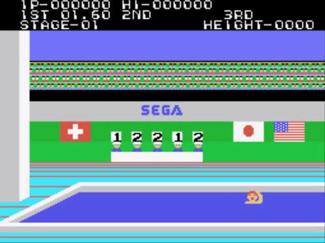 Hyper Sports - SG1000 - Sega SG-1000 - Ingames