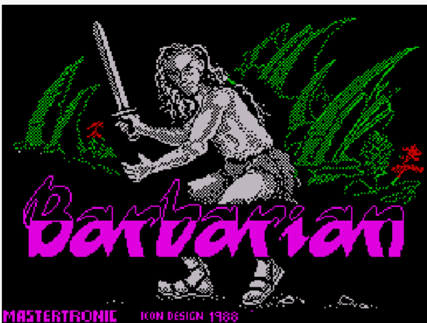 Barbarian - SINCLAIR - Sinclair ZX Spectrum - Titles