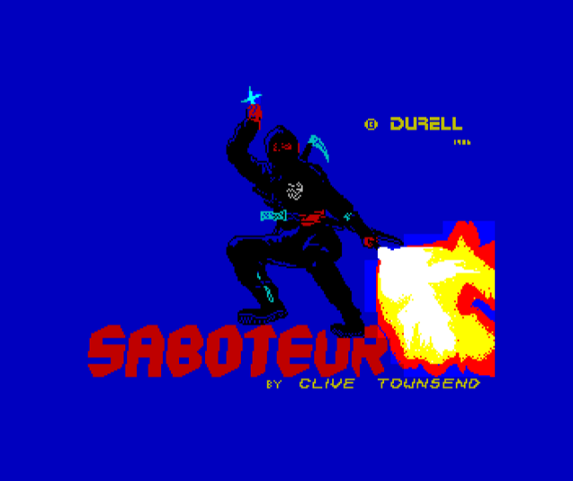 Saboteur - SINCLAIR - Sinclair ZX Spectrum - Titles
