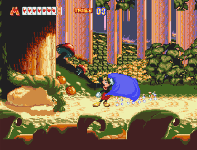 World of Illusion Starring Mickey Mouse & Donald Duck - SMD - Sega Mega Drive - Ingames