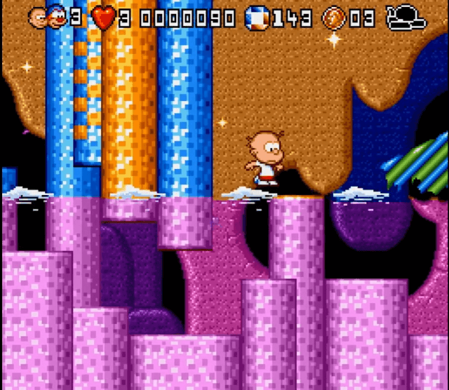 Bubble and Squeak - SMD - Sega Mega Drive - Ingames