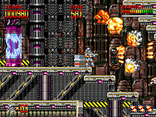 Mega Turrican - SMD - Sega Mega Drive - Ingames