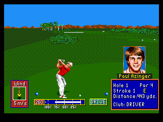 PGA Tour Golf II - SMD - Sega Mega Drive - Ingames