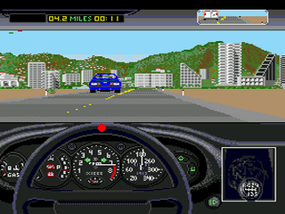 Test Drive II: The Duel - SMD - Sega Mega Drive - Ingames