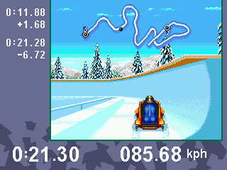 Winter Olympics - SMD - Sega Mega Drive - Ingames