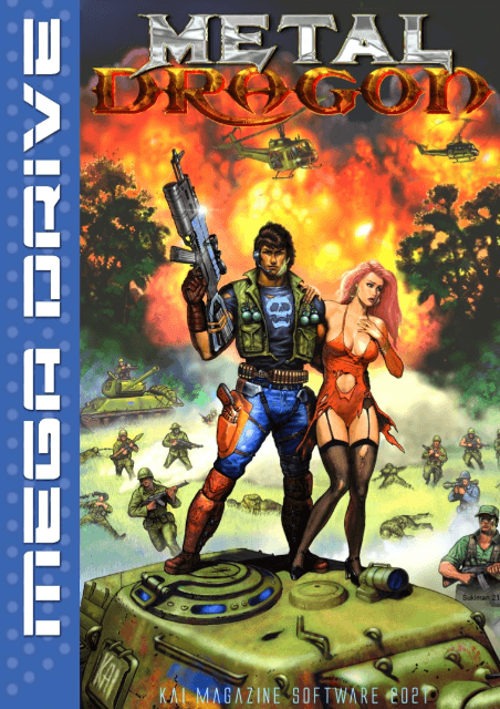 Metal Dragon - SMD - Sega Mega Drive