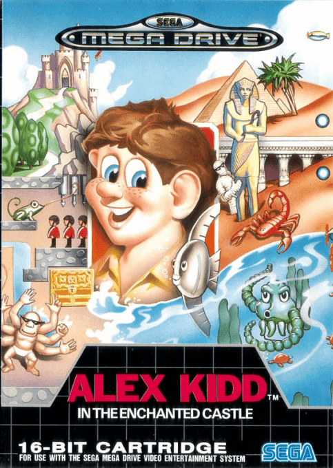 Alex Kidd in the Enchanted Castle - SMD - Sega Mega Drive