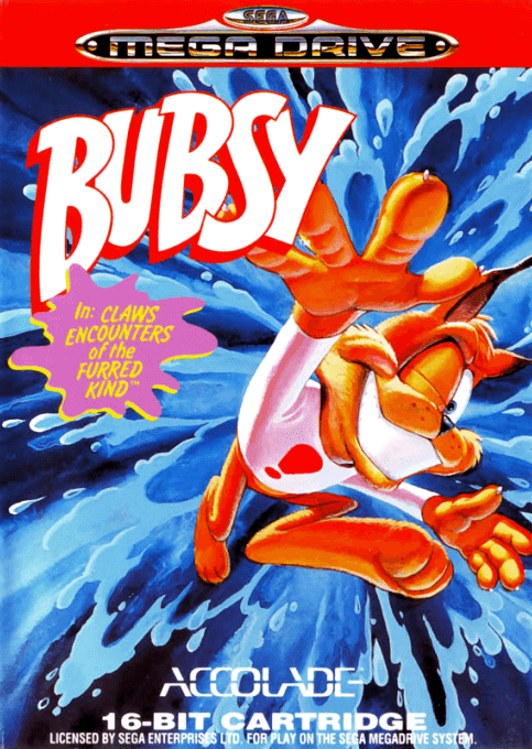 Bubsy in: Claws Encounters of the Furred Kind - SMD - Sega Mega Drive