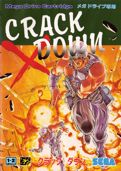 Crack Down - SMD - Sega Mega Drive