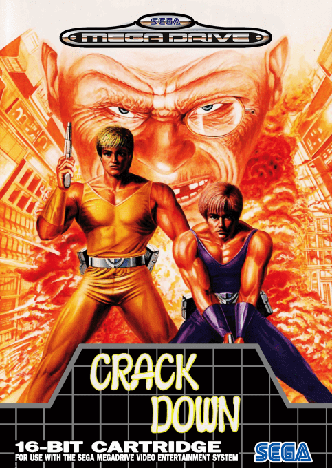 Crack Down - SMD - Sega Mega Drive