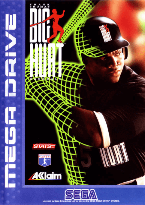 Frank Thomas Big Hurt Baseball - SMD - Sega Mega Drive