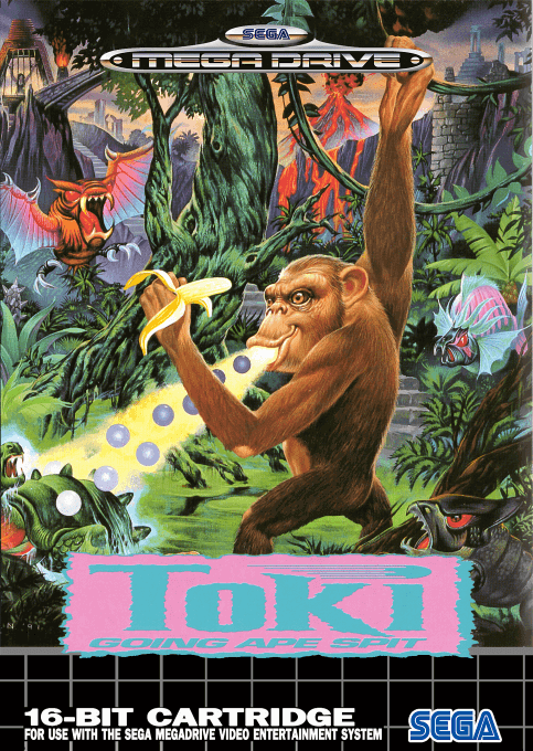Toki: Going Ape Spit - SMD - Sega Mega Drive