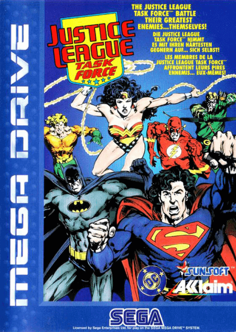 Justice League Task Force - SMD - Sega Mega Drive