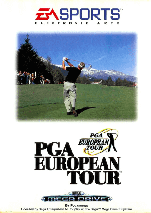 PGA European Tour - SMD - Sega Mega Drive