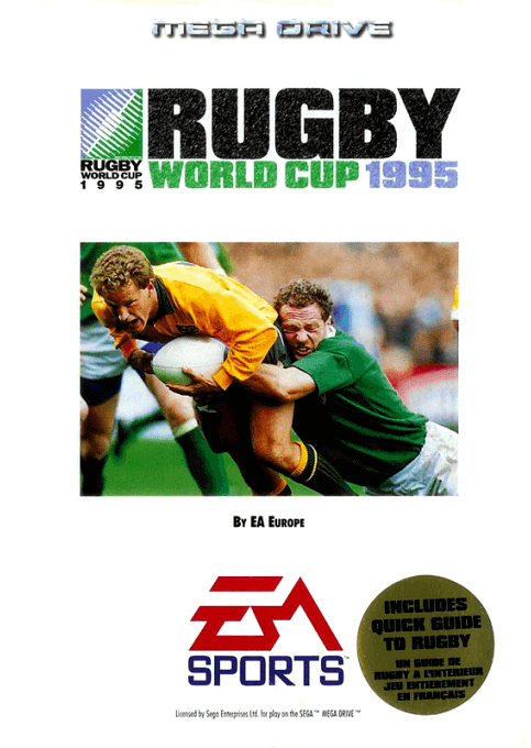 Rugby World Cup 1995 - SMD - Sega Mega Drive - Packshots