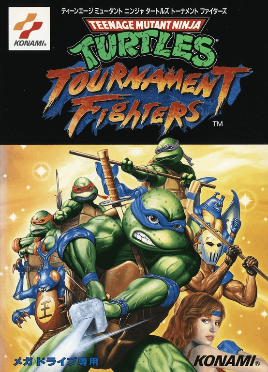 Teenage Mutant Ninja Turtles: Tournament Fighters - SMD - Sega Mega Drive - Packshots