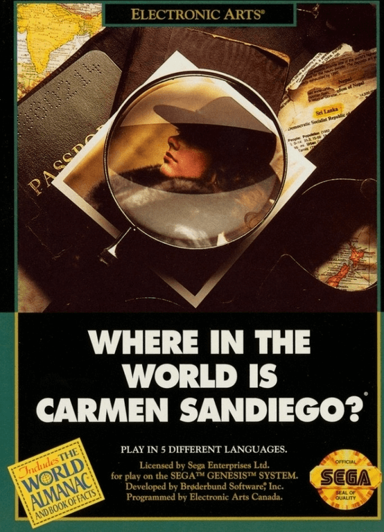 Where in the World is Carmen Sandiego? - SMD - Sega Mega Drive