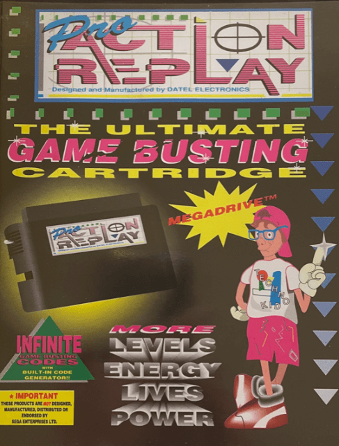 Pro Action Replay Mega Drive - SMD - Sega Mega Drive