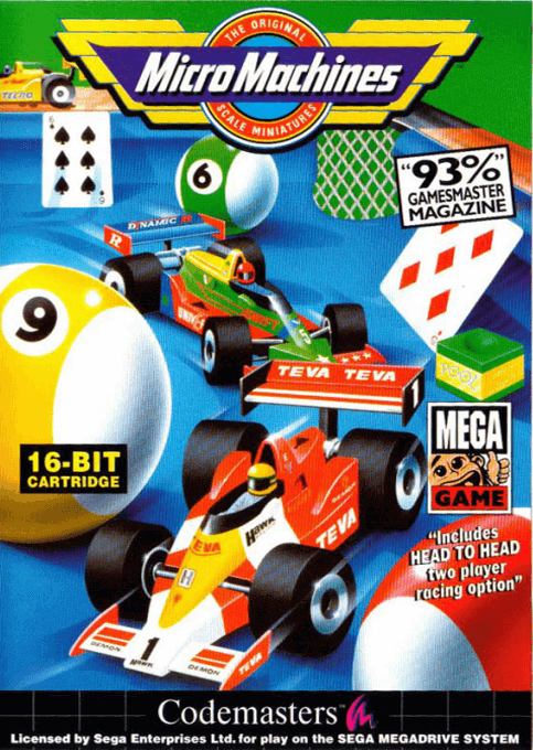 Micro Machines - SMD - Sega Mega Drive