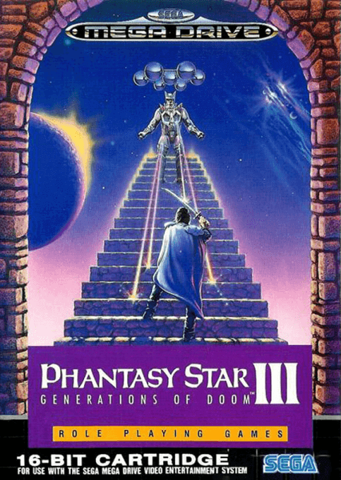 Phantasy Star III: Generations of Doom - SMD - Sega Mega Drive