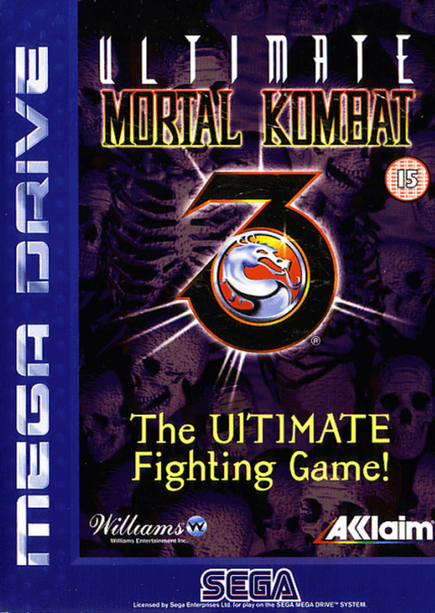 Ultimate Mortal Kombat 3 - SMD - Sega Mega Drive