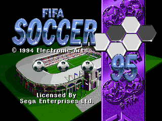 FIFA Soccer '95 - SMD - Sega Mega Drive - Titles