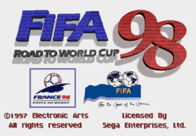 FIFA: Road to World Cup 98 - SMD - Sega Mega Drive - Titles