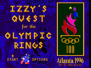 Izzy's Quest for the Olympic Rings - SMD - Sega Mega Drive - Titles