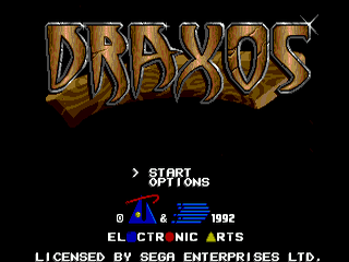 Jashin Draxos - SMD - Sega Mega Drive - Titles
