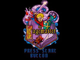 The Pagemaster - SMD - Sega Mega Drive - Titles