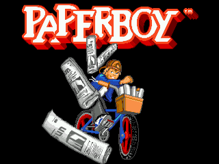 Paperboy - SMD - Sega Mega Drive - Titles