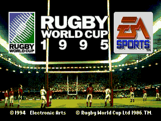 Rugby World Cup 1995 - SMD - Sega Mega Drive - Titles