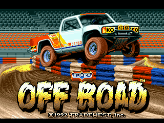 Super Off Road - SMD - Sega Mega Drive - Titles