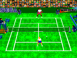 Andre Agassi Tennis - SMS - Sega Master System - Ingames
