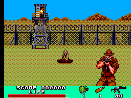 Rambo III - SMS - Sega Master System - Ingames