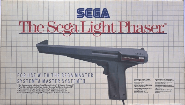 The Sega Light Phaser - SMS - Sega Master System