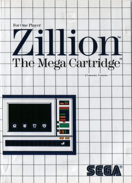 Zillion - SMS - Sega Master System - Packshots