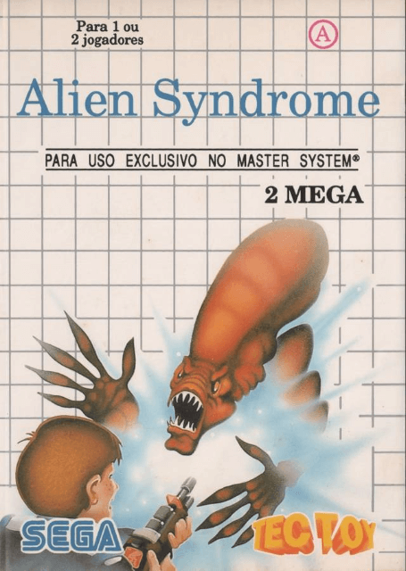 Alien Syndrome - SMS - Sega Master System - Packshots