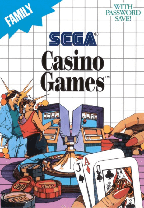 Casino Games - SMS - Sega Master System - Packshots