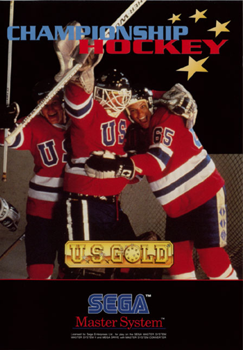 Championship Hockey - SMS - Sega Master System