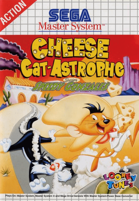 Cheese Cat-Astrophe Starring Speedy Gonzales - SMS - Sega Master System