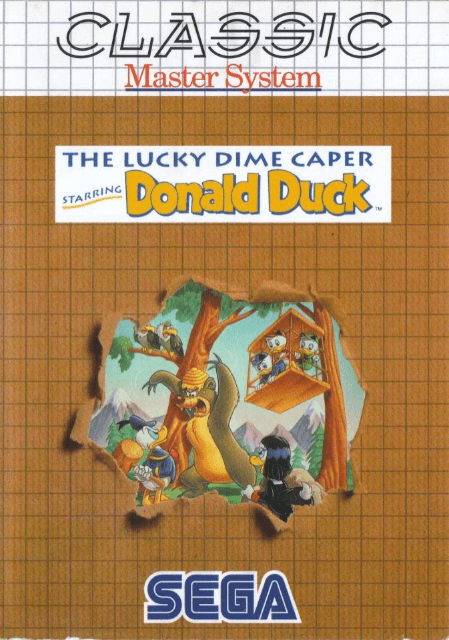 The Lucky Dime Caper Starring Donald Duck - SMS - Sega Master System