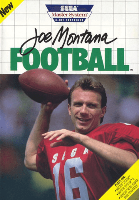Joe Montana Football - SMS - Sega Master System