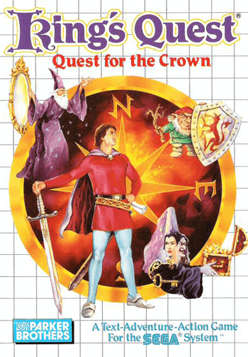 King's Quest: Quest for the Crown - SMS - Sega Master System