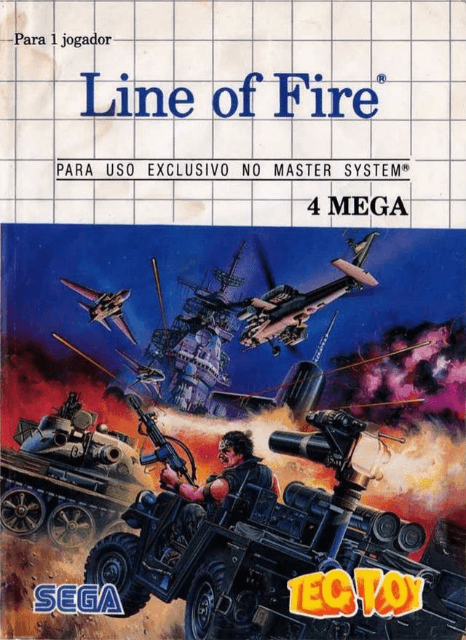 Line of Fire - SMS - Sega Master System - Packshots