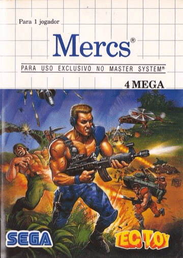 Mercs - SMS - Sega Master System - Packshots
