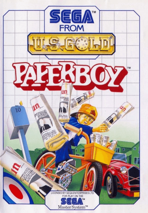 Paperboy - SMS - Sega Master System